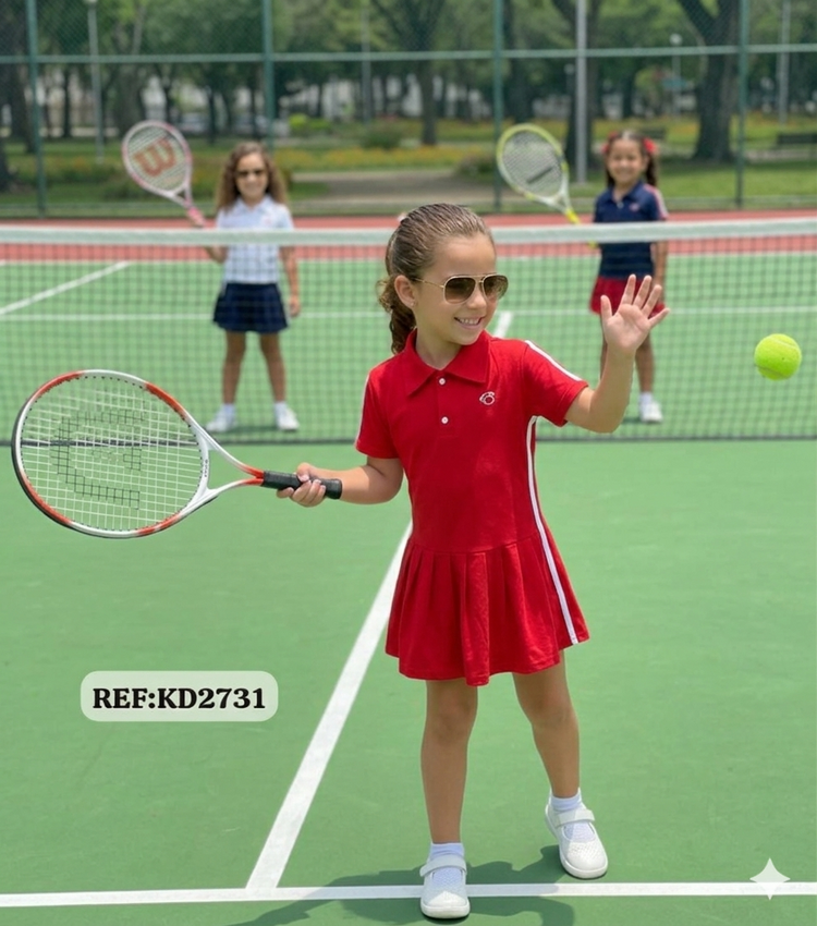 VESTIDO DEPORTIVO 3 BANDAS