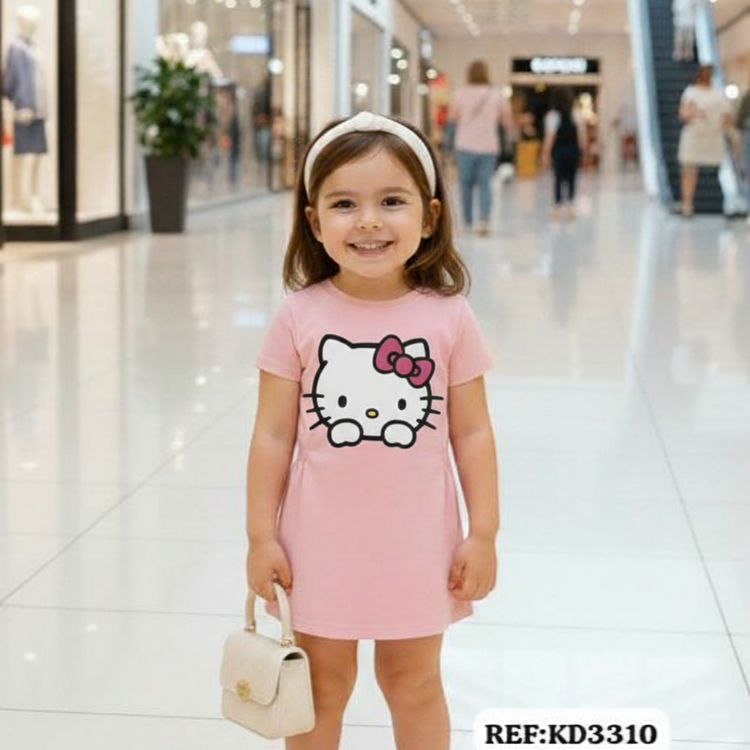 VESTIDO ROSADO CAROLA