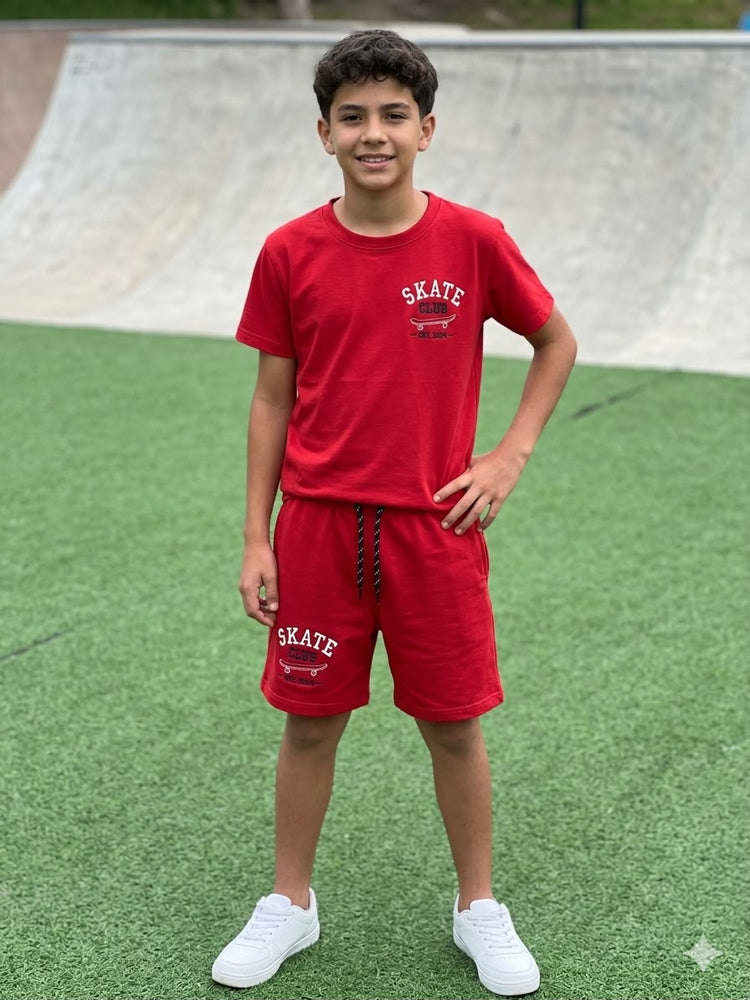 CONJUNTO NIÑO  SKATE